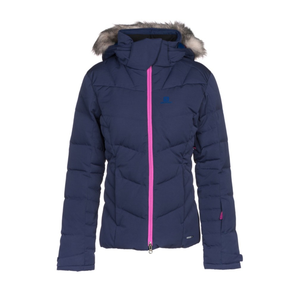 salomon women's icetown down ski jacket