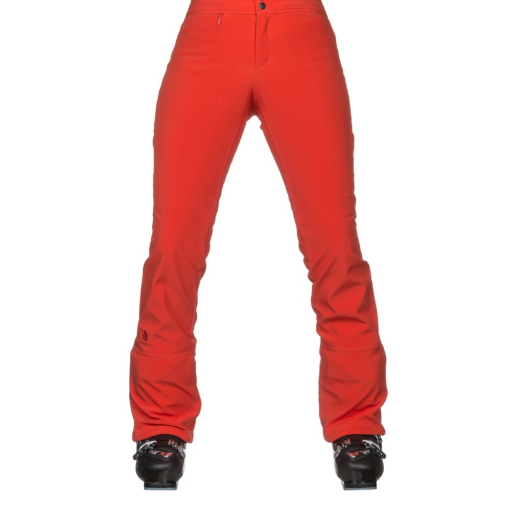 red north face ski pants