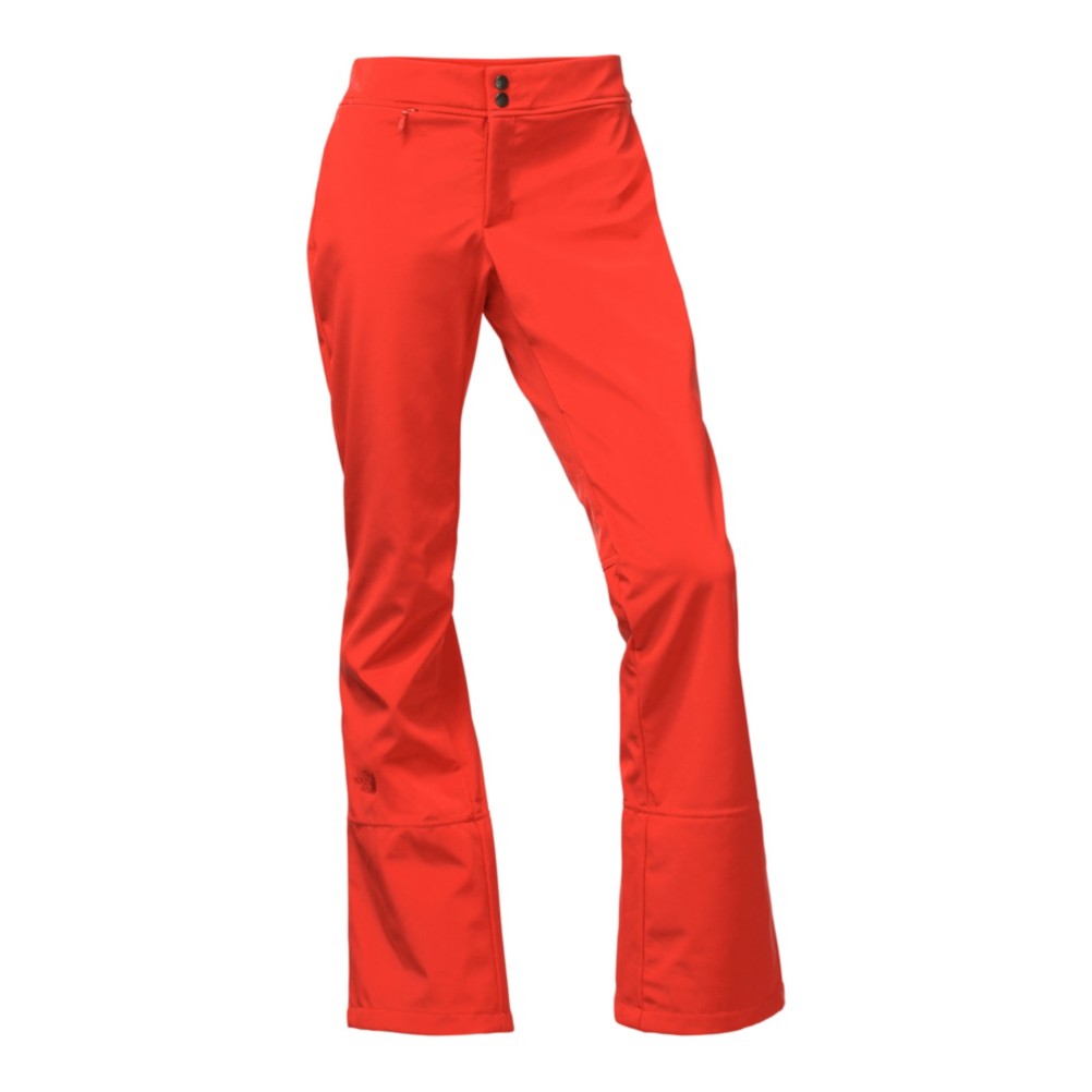 red north face ski pants