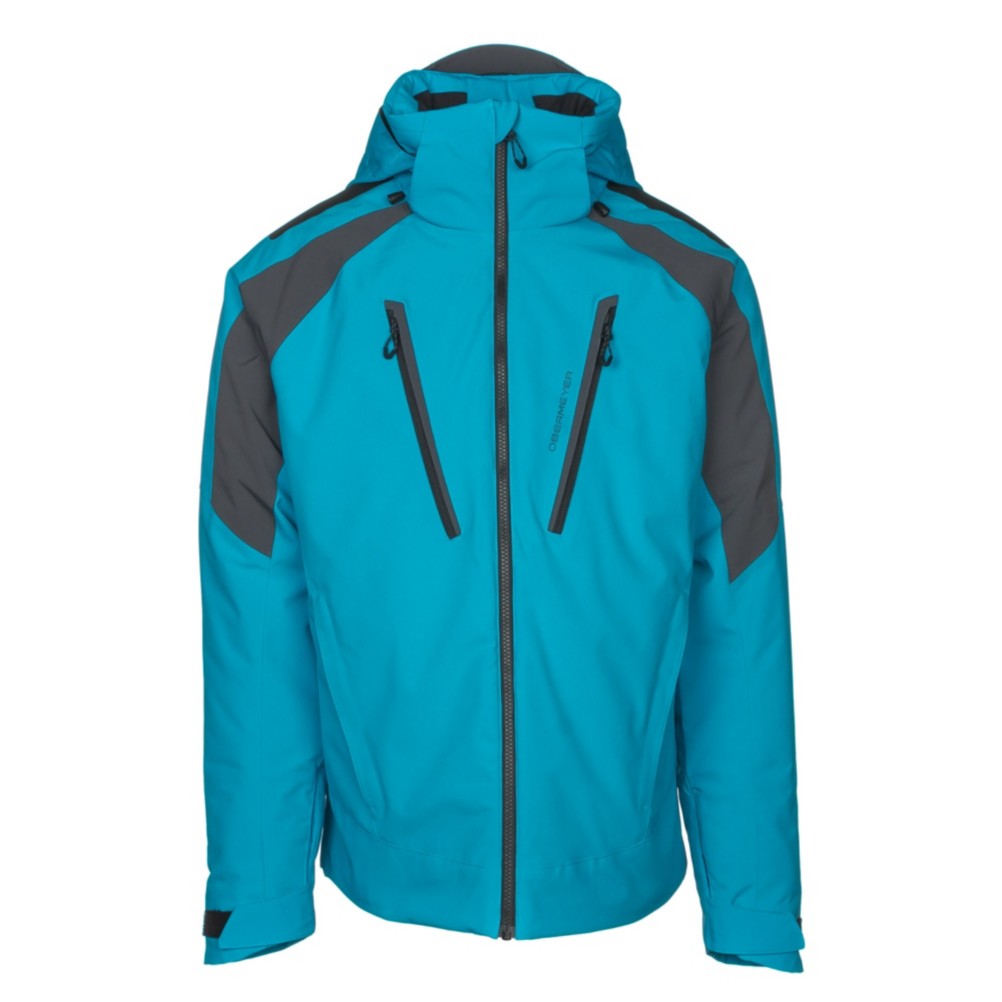 Obermeyer Foundation Mens Insulated Ski Jacket, Polar Blue, 256