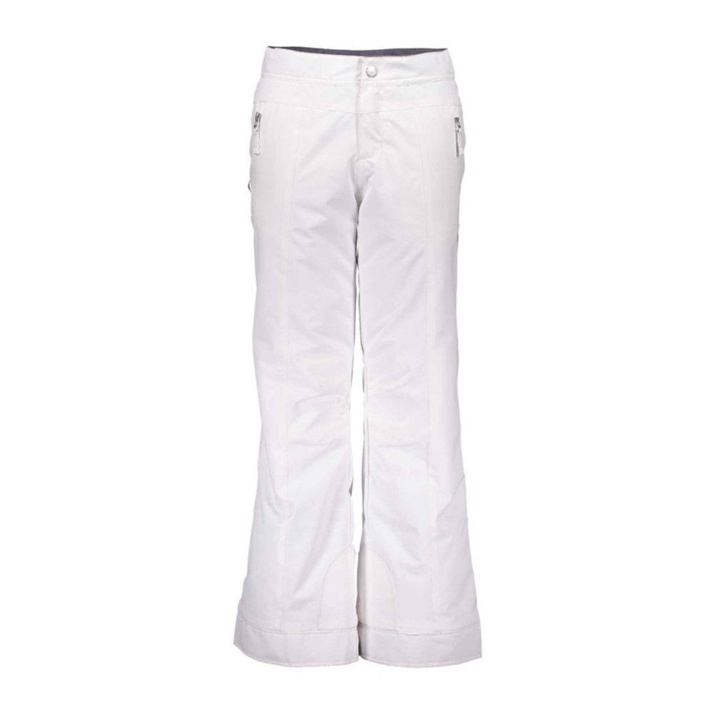 girls white snow pants