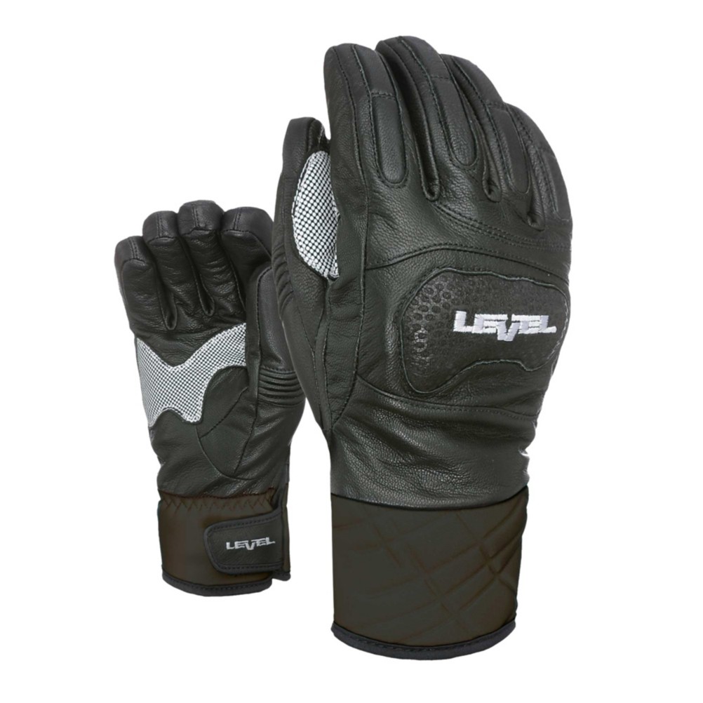 black racing gloves
