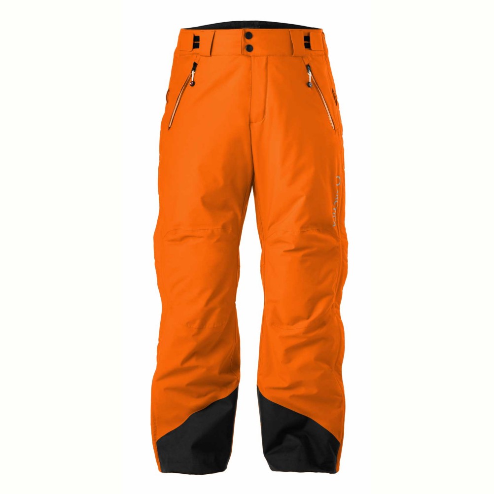 printed ski pants