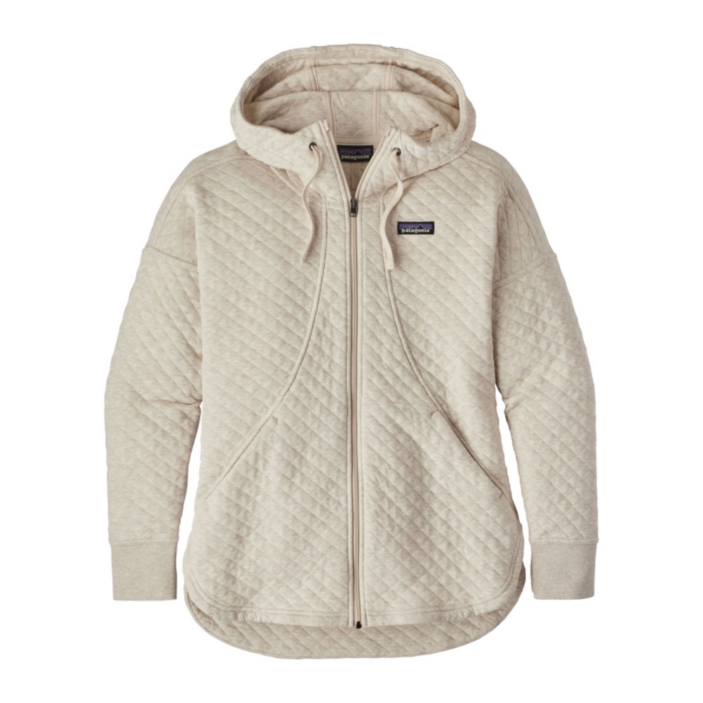 patagonia women's organic cotton quilt hoody