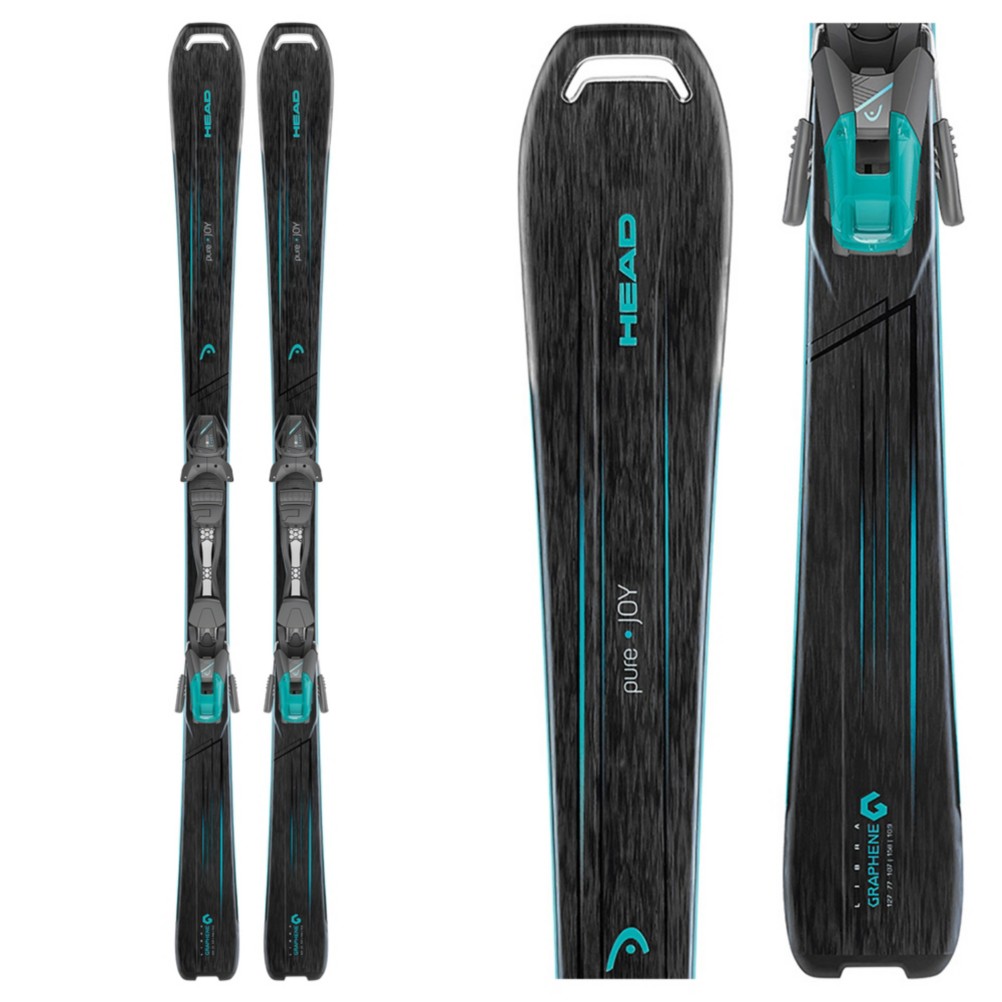 Head Pure Joy Womens Skis with 9 SLR Bindings 2018