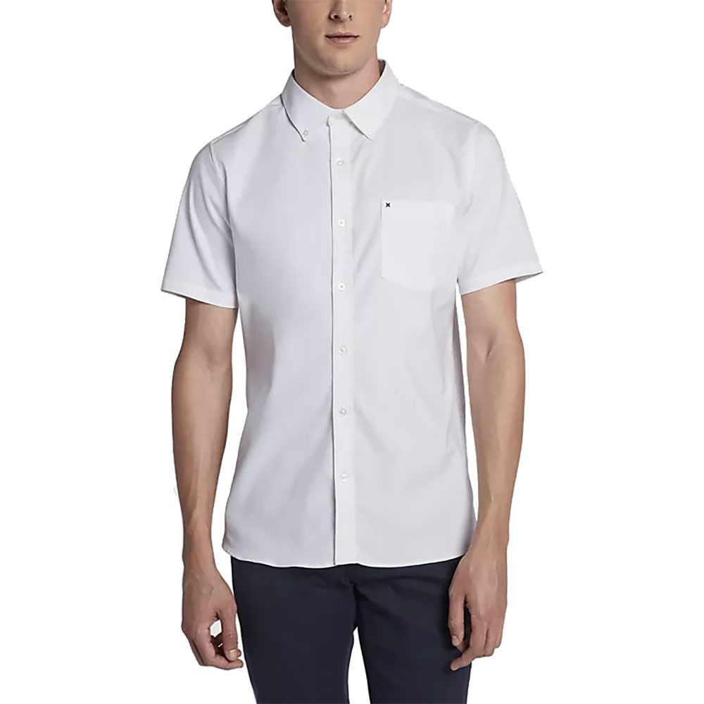 dri fit short sleeve button down