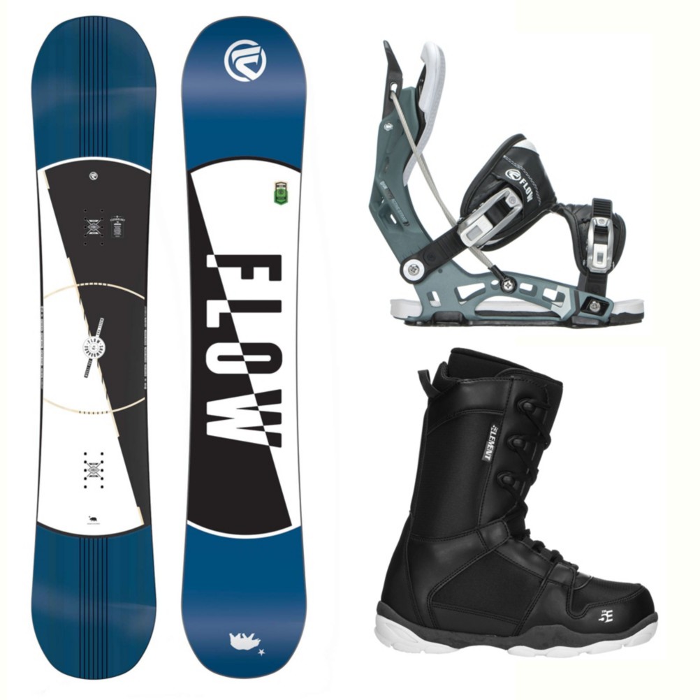 Flow Era ST-1 Complete Snowboard Package 2018