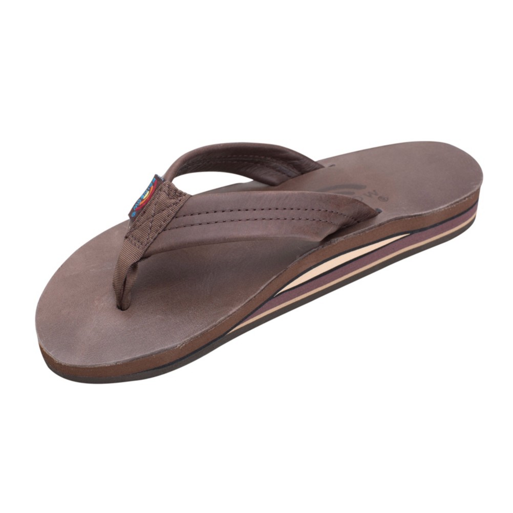 mocha rainbow sandals