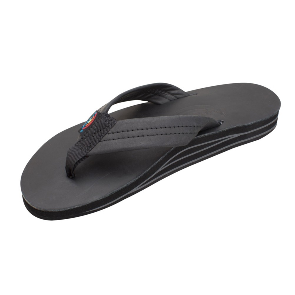 black rainbow sandals womens