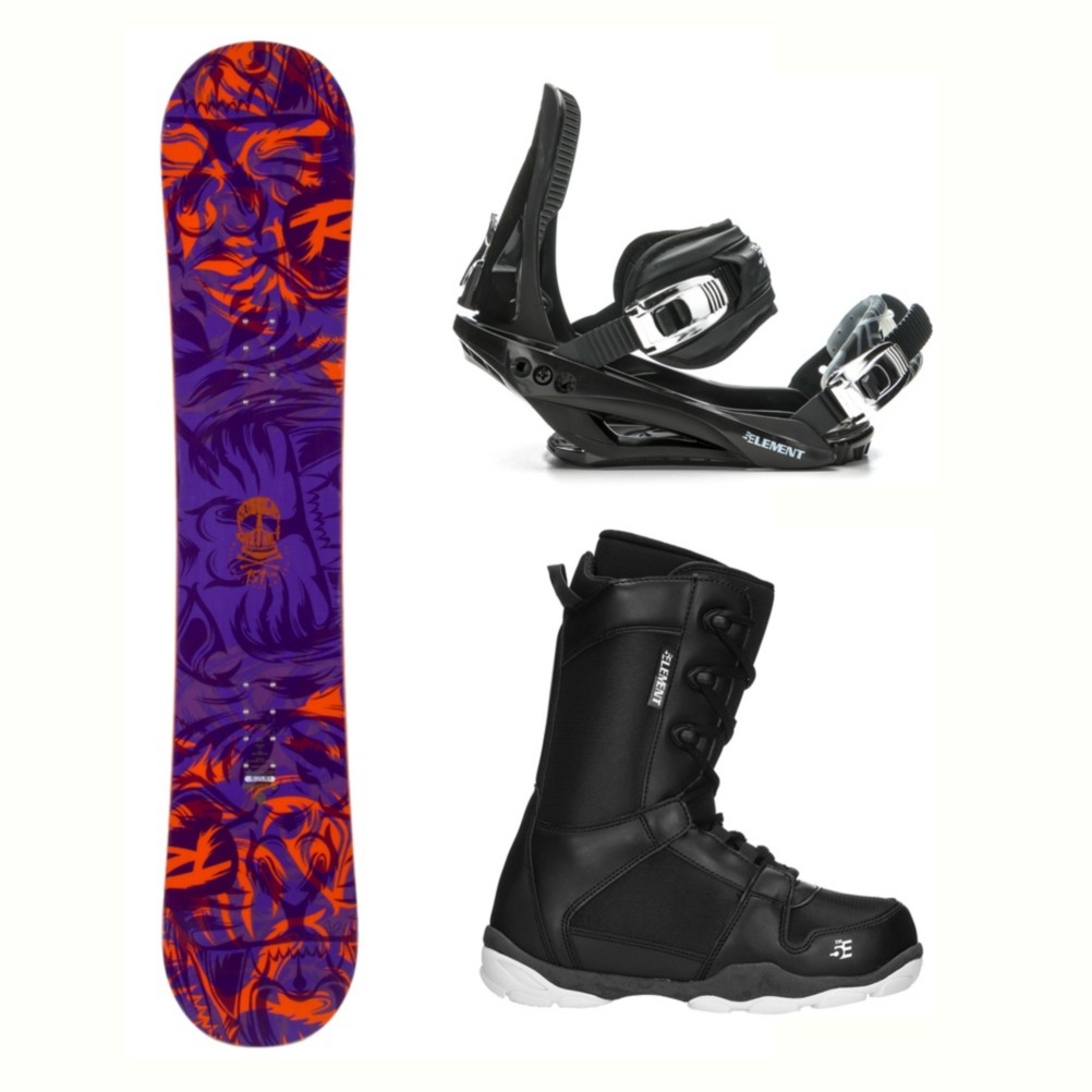 Rossignol District AmpTek Wide ST1 Complete Snowboard Package 2018