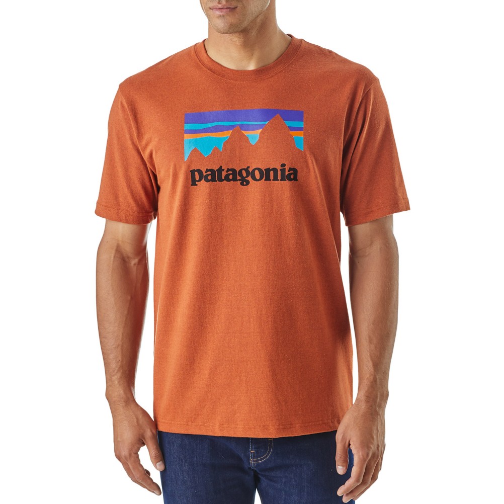 patagonia t shirt orange