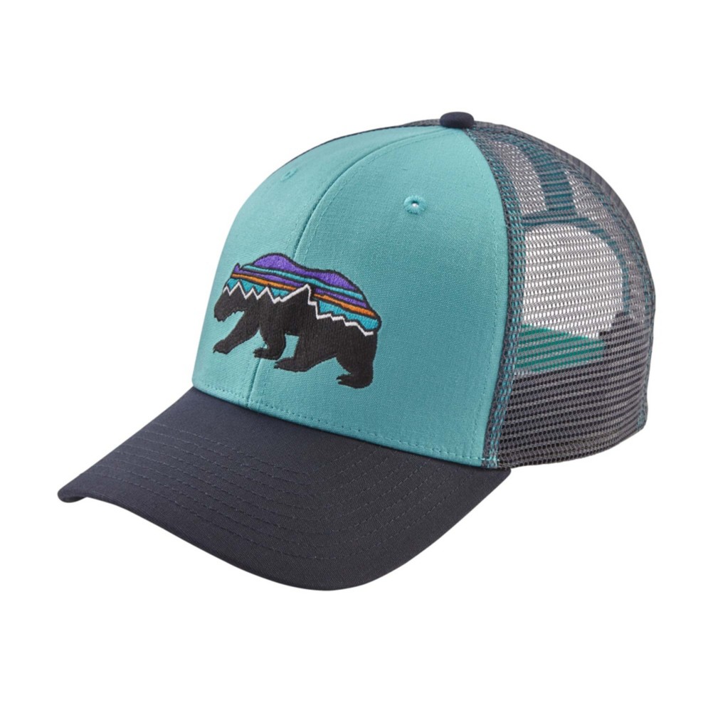 patagonia fitz roy bison lopro trucker hat