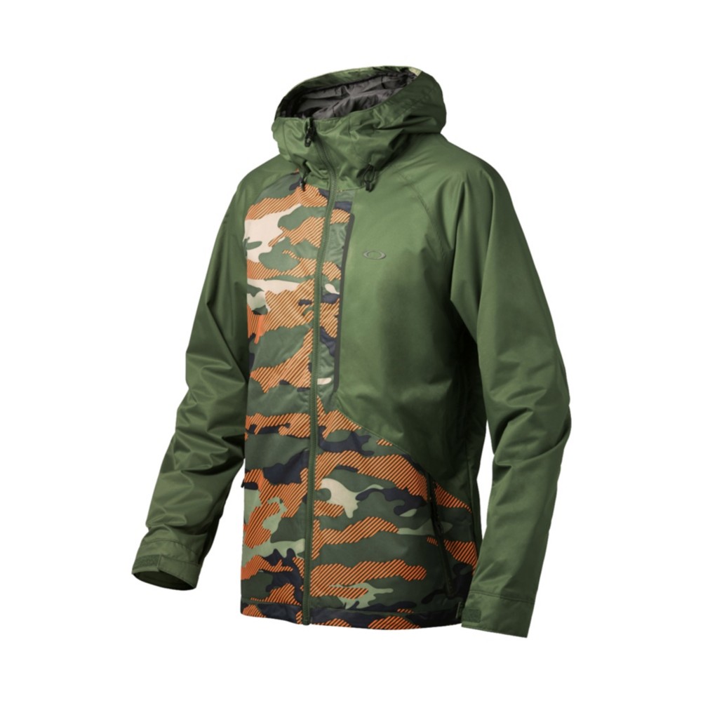 oakley jackpot 10k biozone shell snowboard jacket