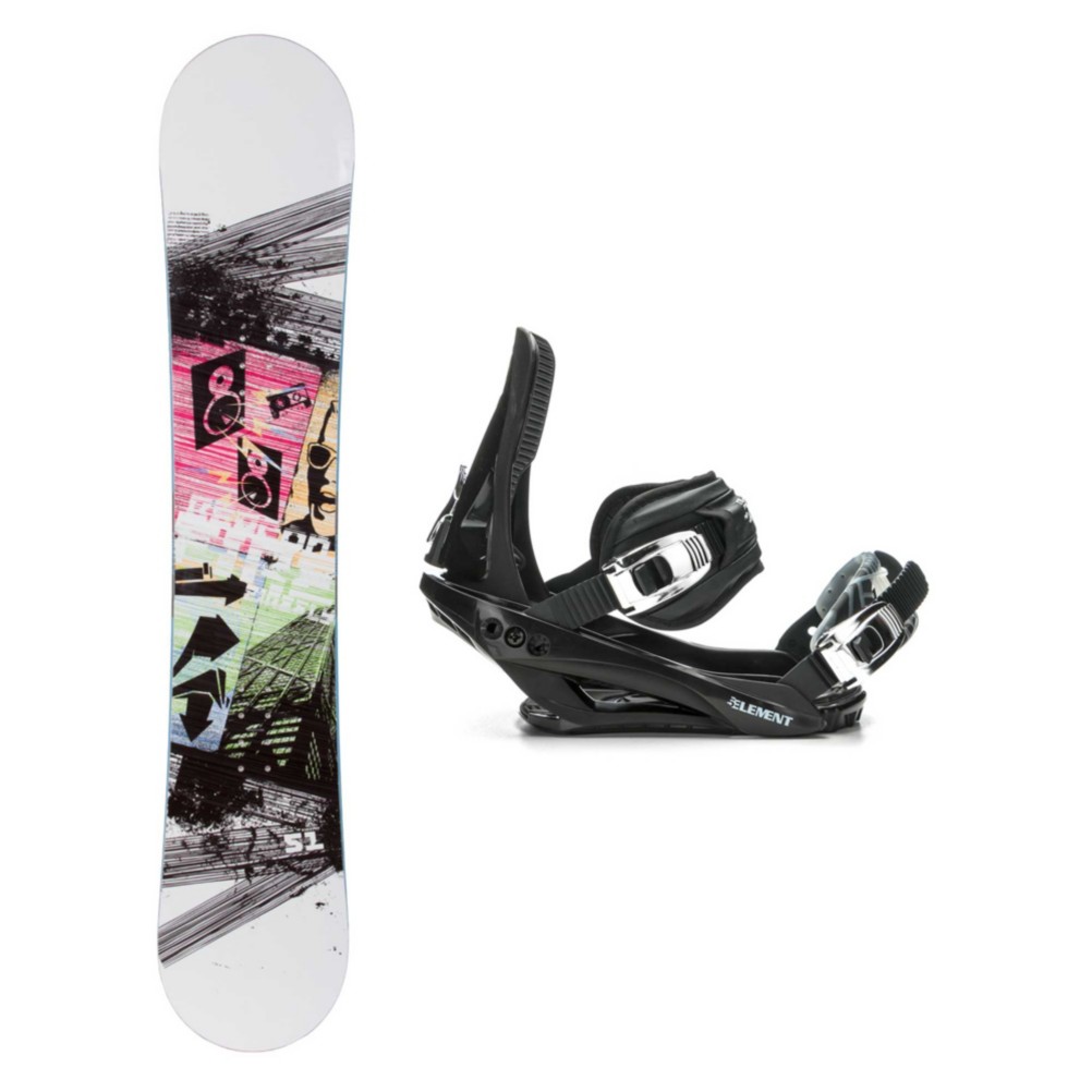 snowboard and binding package