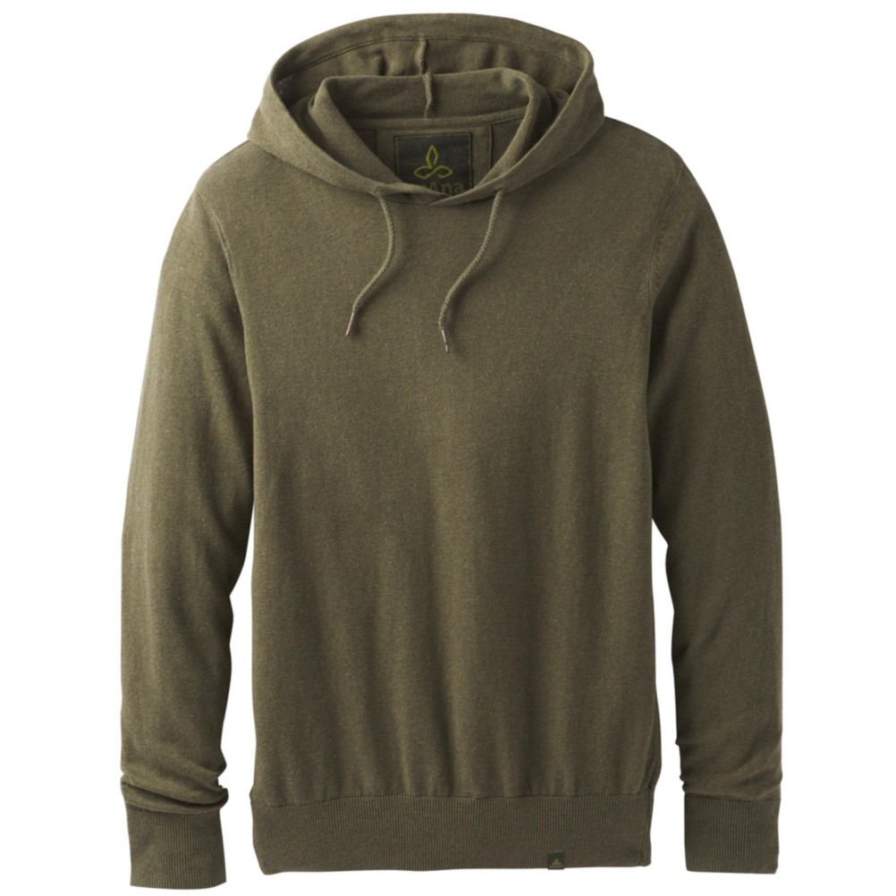 hooded men's sweater