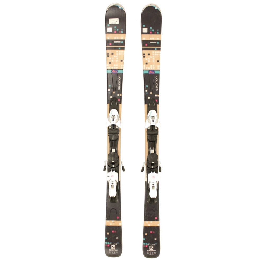 modstand Blive kold Begyndelsen Used 2015 Womens Salomon Bamboo Skis with Salomon Z10 Bindings A