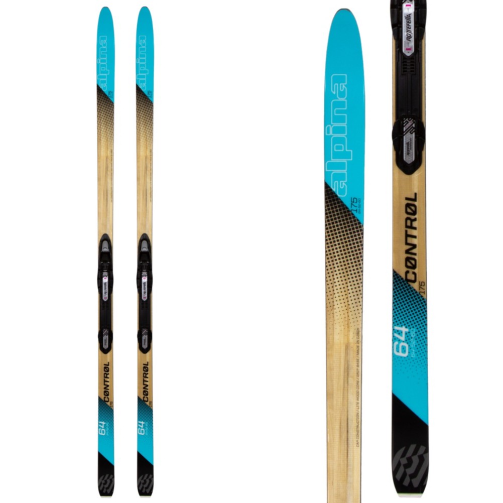 Alpina Control 64 W Womens Cross Country Skis with Bindings 2019