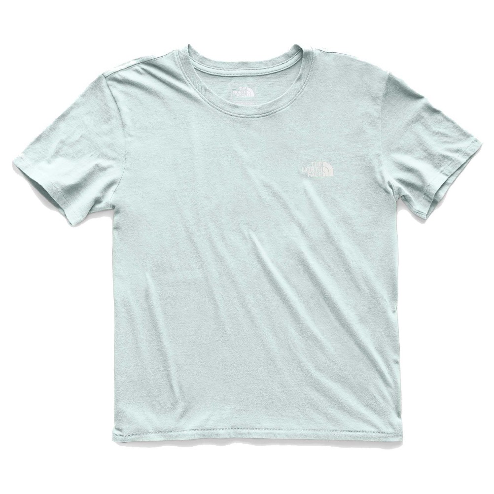 north face white tee