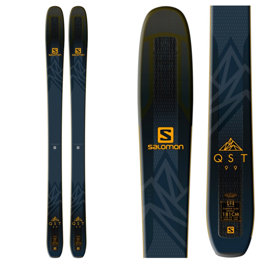 salomon qst 99 with bindings