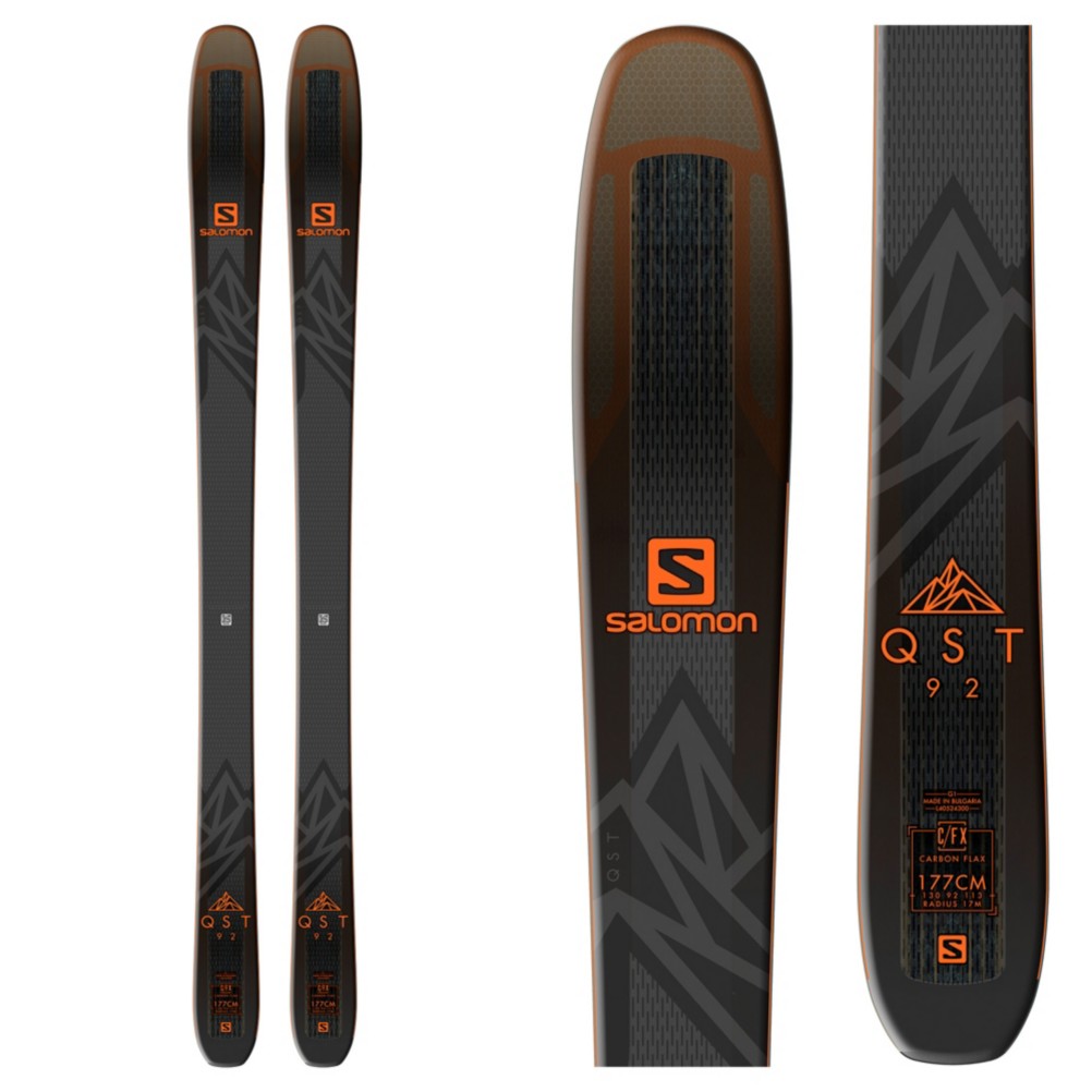 salomon qst 92 with bindings