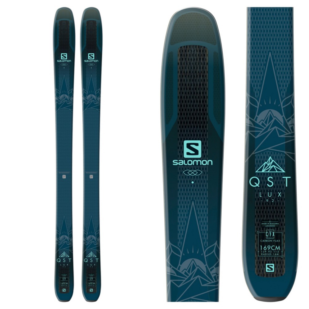 salomon qst lux 92 women's skis 2018 review