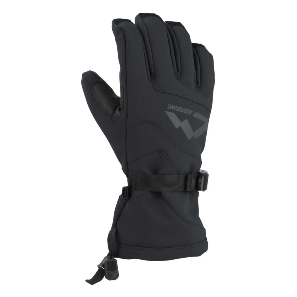 mens white ski gloves