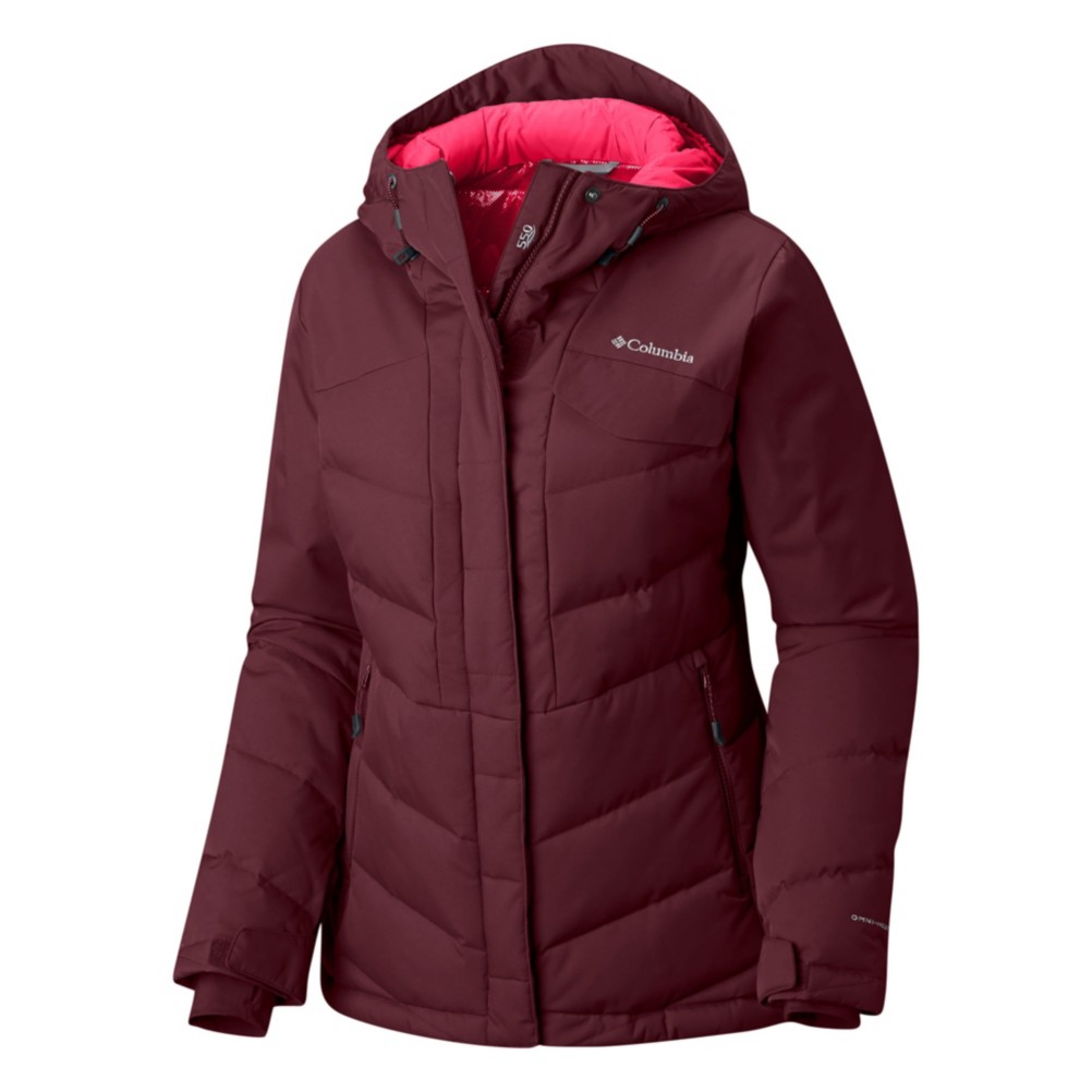columbia pink ski jacket