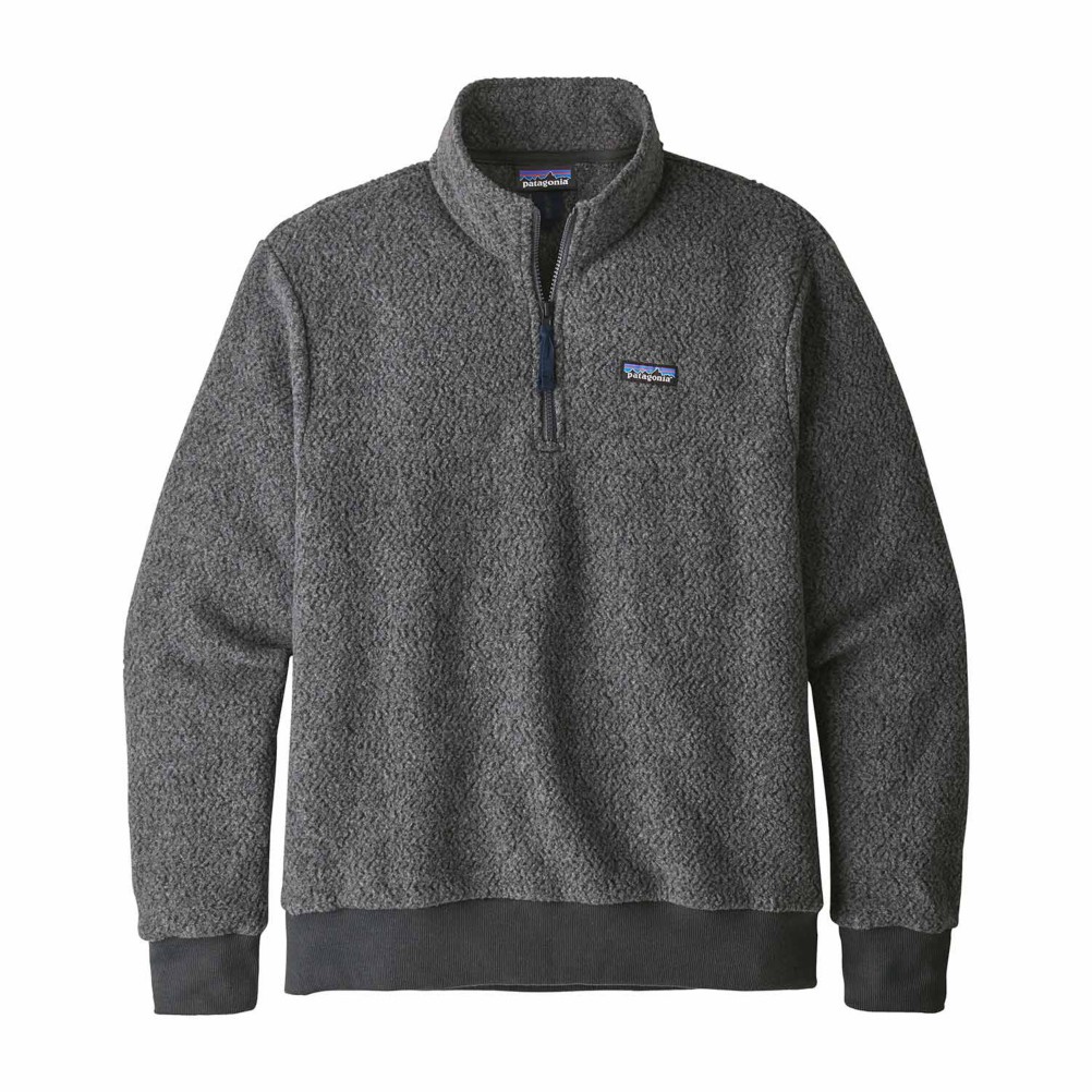 mens pullover fleece jacket