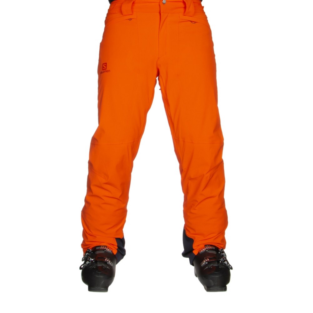 salomon stormrace pant orange