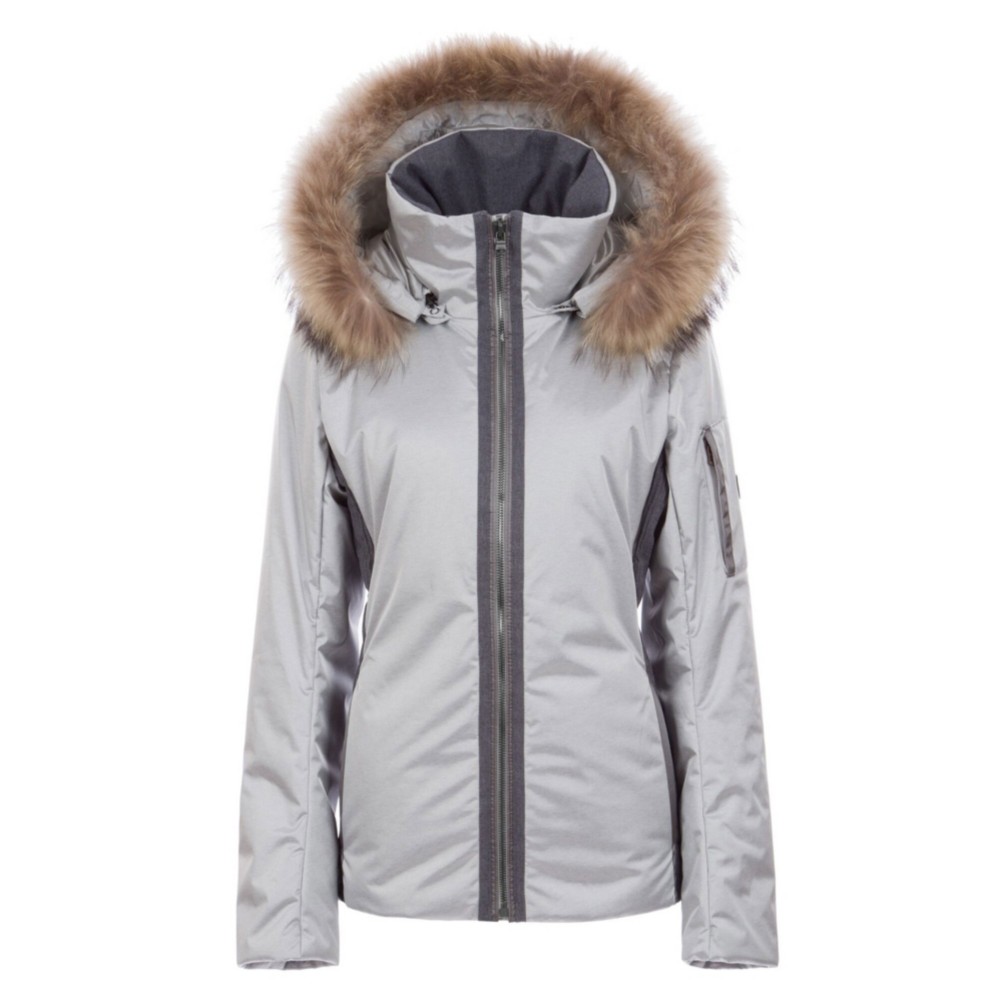 womens ski jackets with fur hood