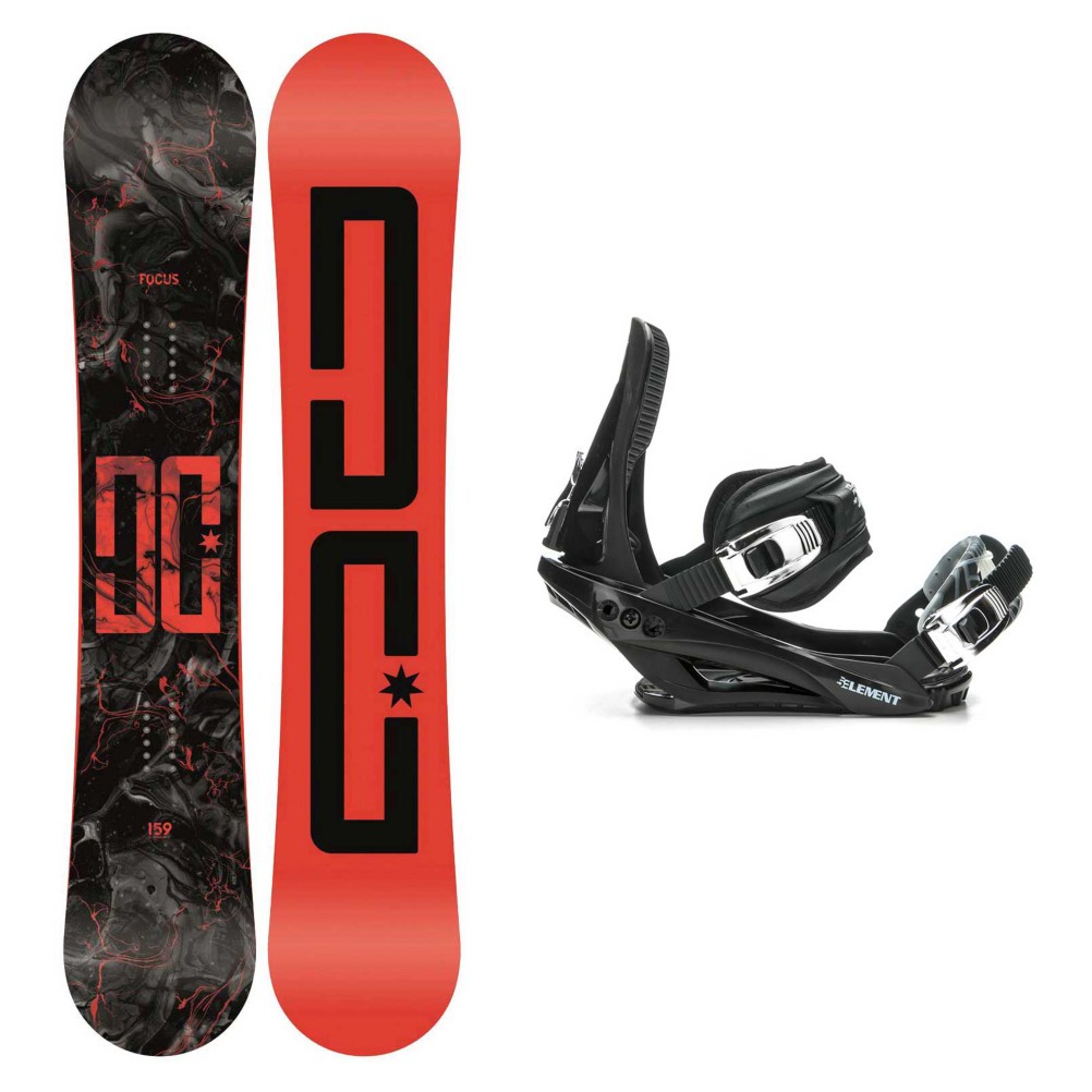 DC Focus Stealth 3 Snowboard and 