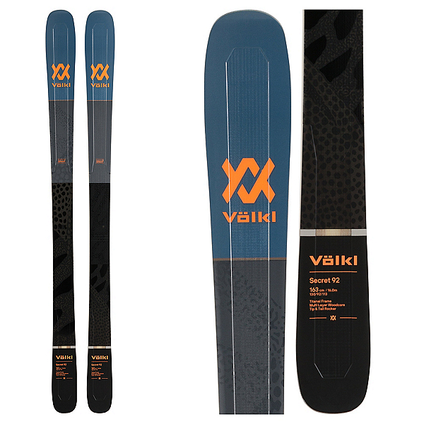170 Volkl 2020 Secret 92 Womens Skis