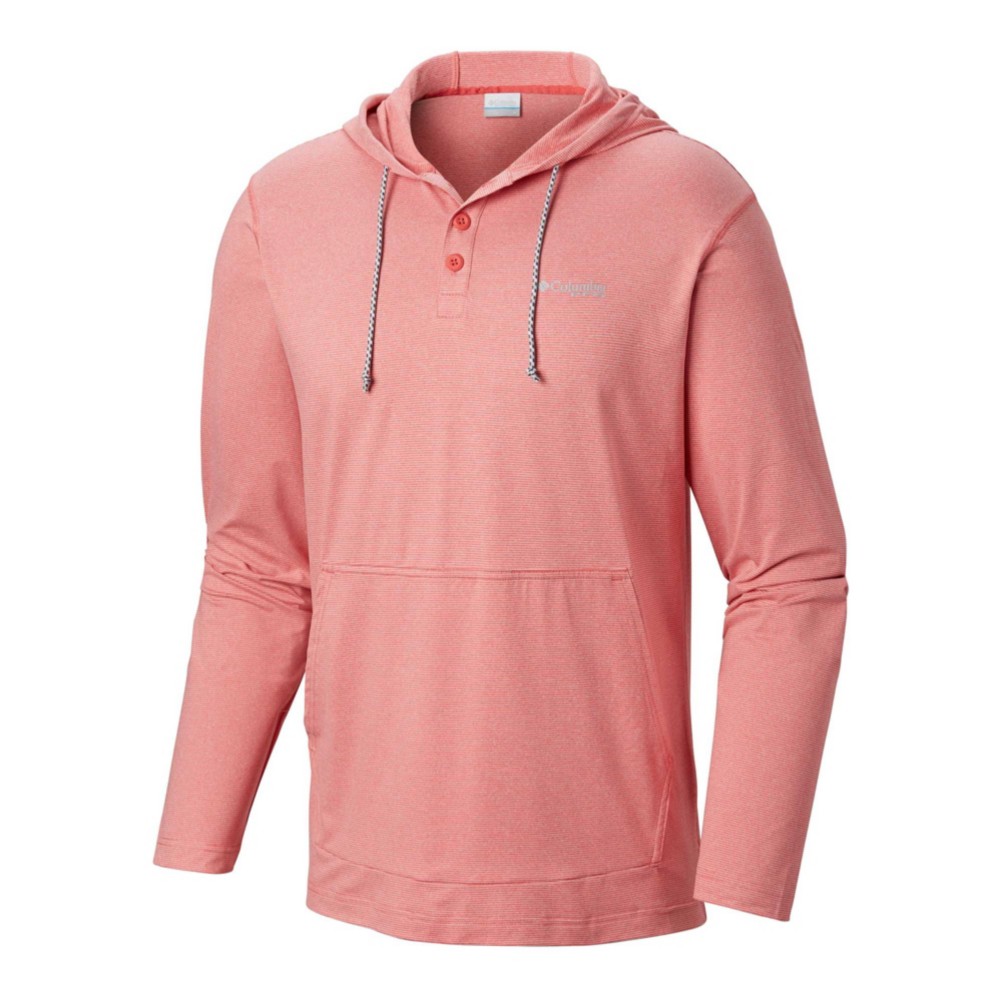 columbia henley hoodie