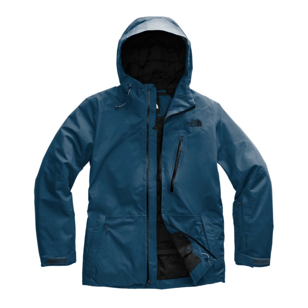 the north face descendit ski jacket in blue