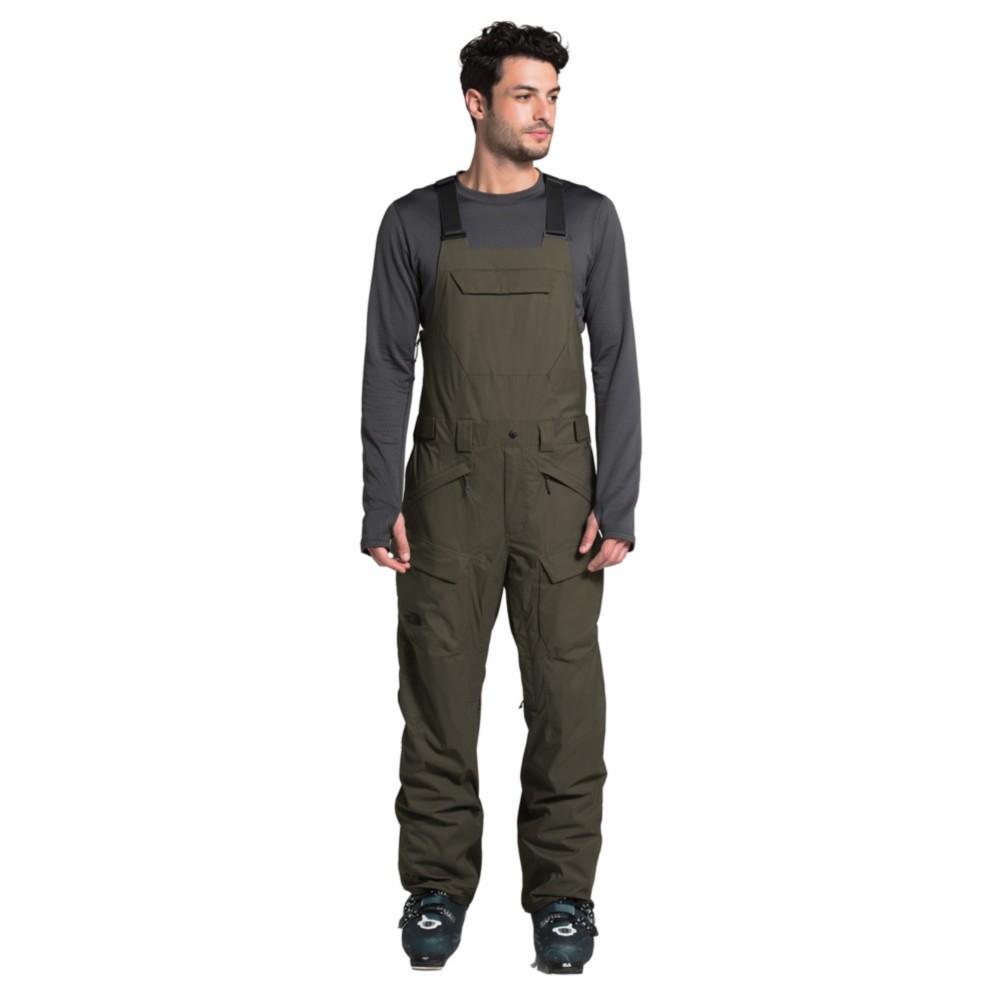 north face men's ski bibs