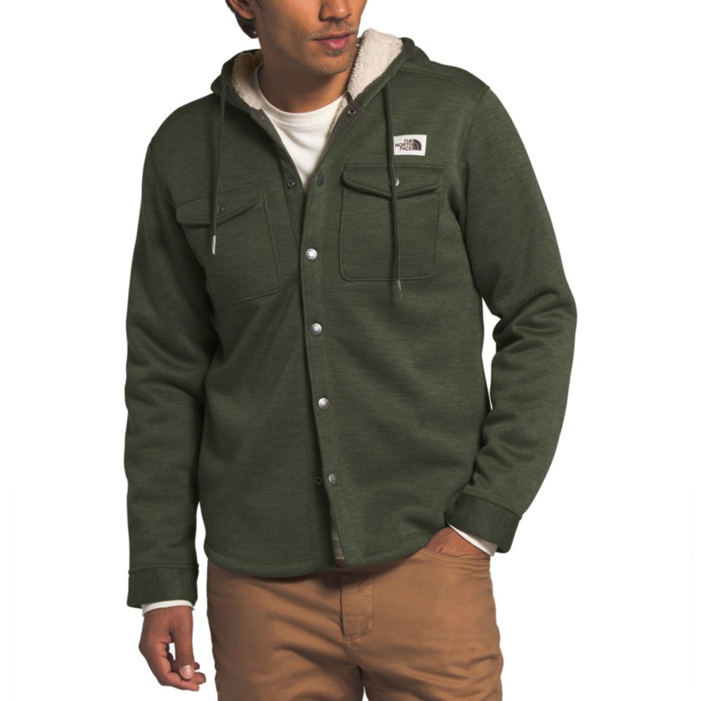 the north face men s sherpa patrol snap up fleece