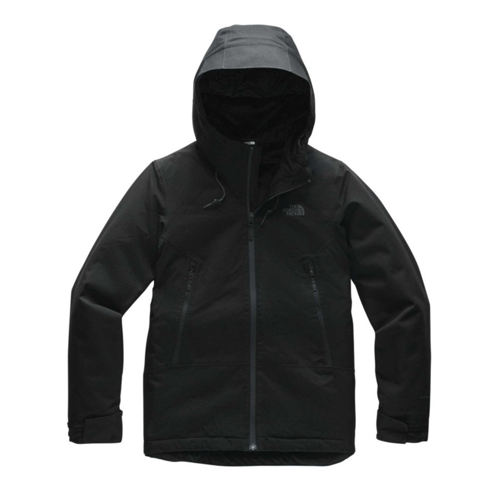 north face white ski jacket womens