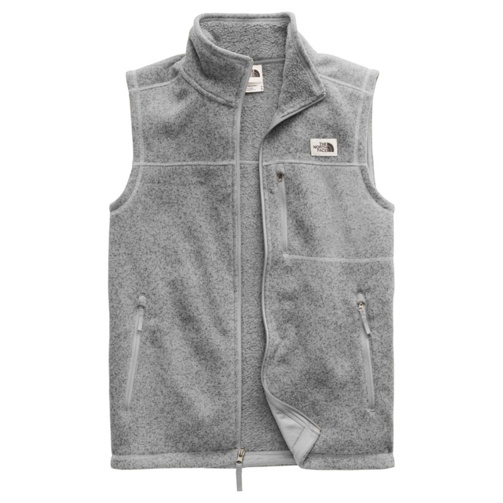 sweater north face vest mens