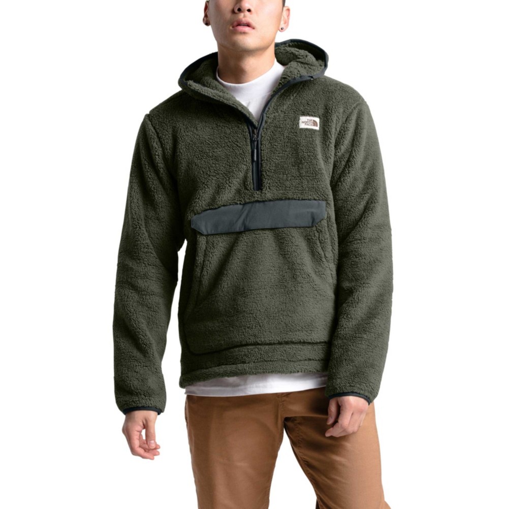 north face flannel hoodie