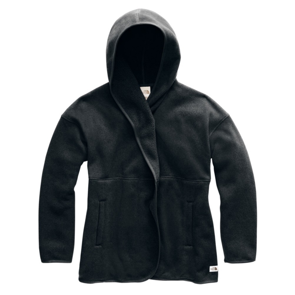 the north face crescent fleece hooded wrap