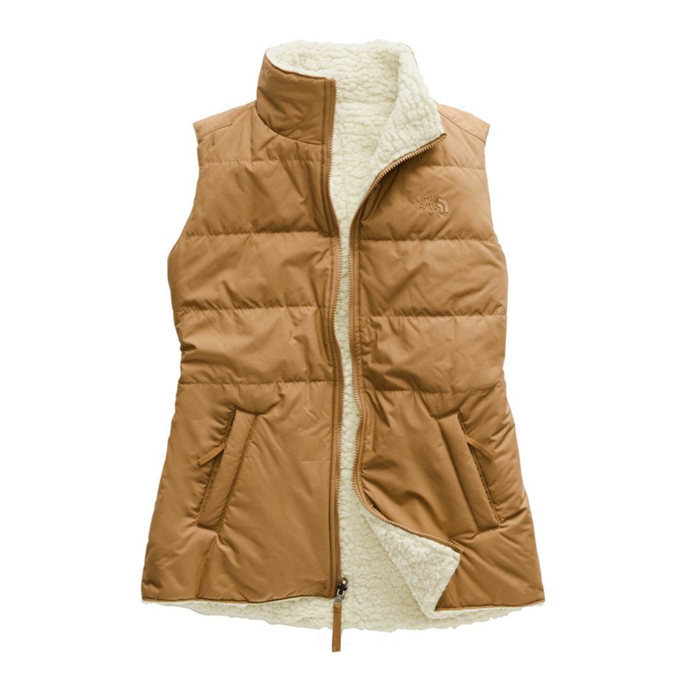 north face brown vest