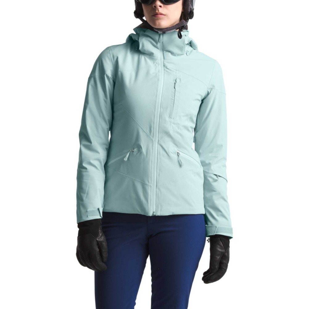 north face blue ski jacket