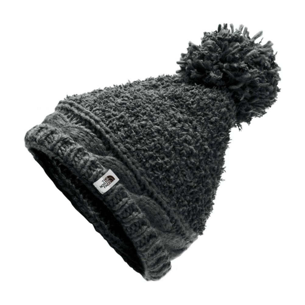 north face bobble hat womens