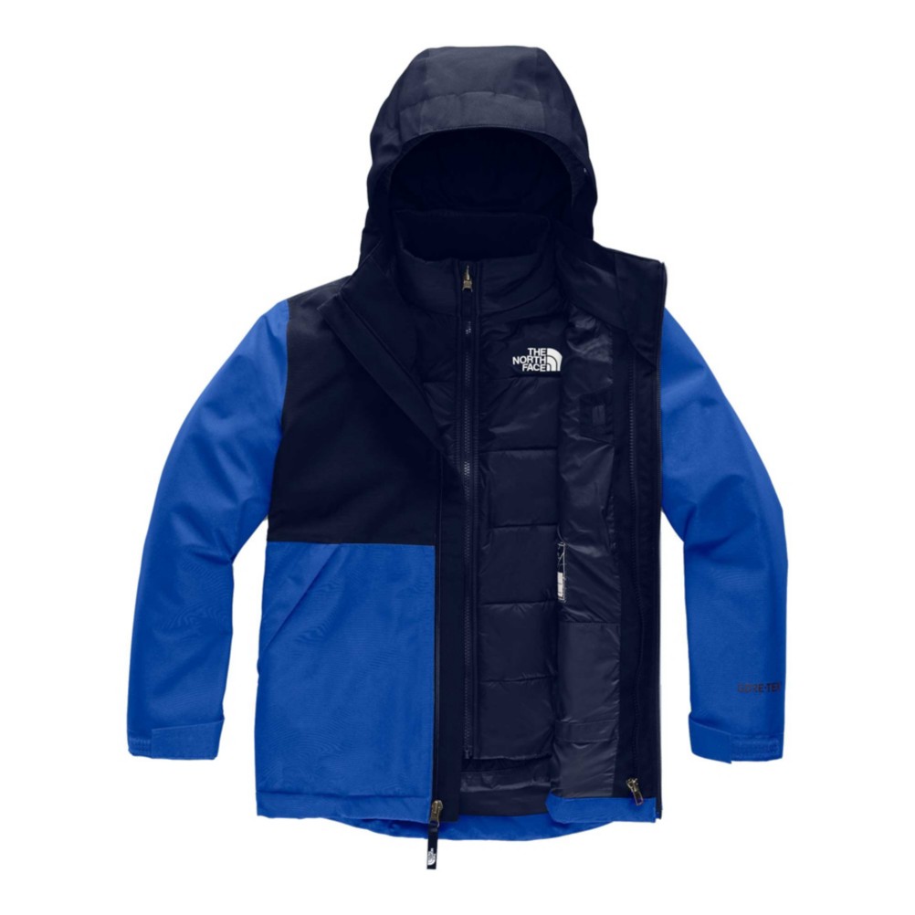 boys blue north face coat