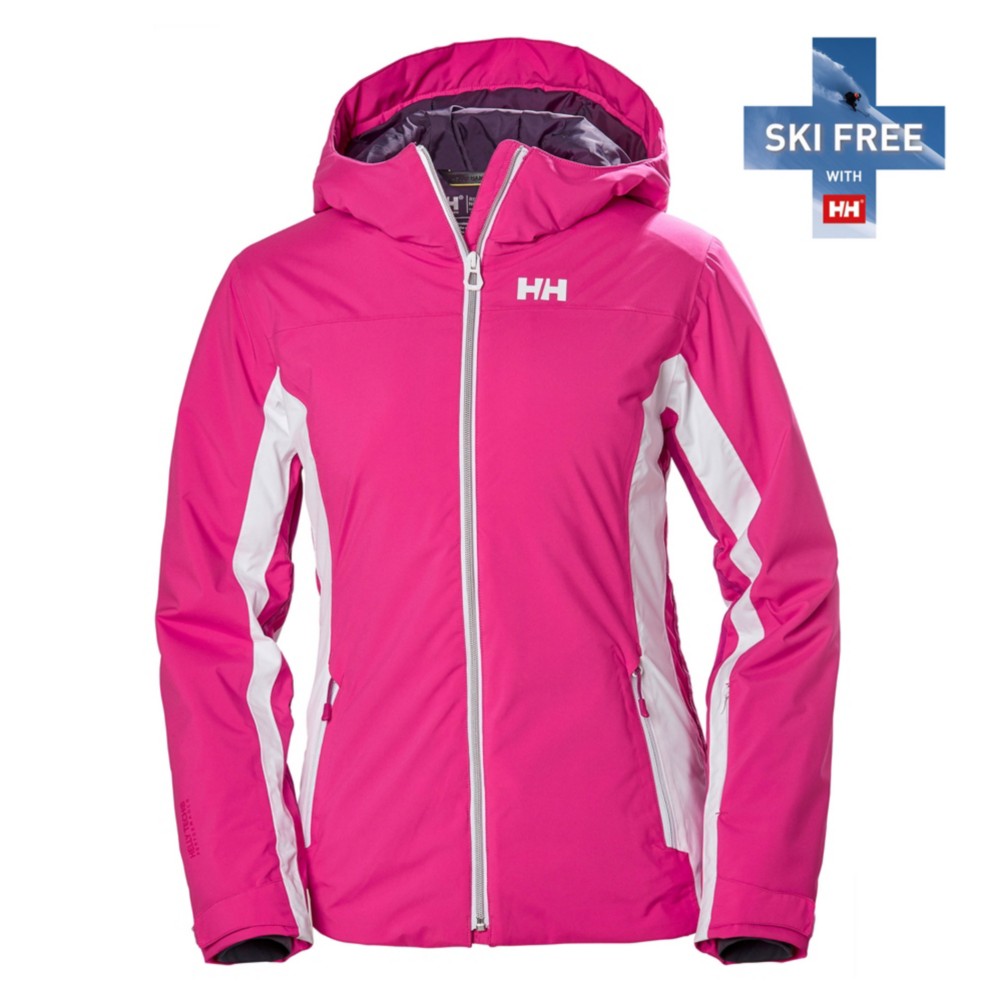 helly hansen white ski jacket