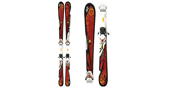 スキー K2 BURNIN LUV 160 + MARKER カービングスキー+stbp.com.br