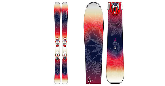 K2 OoolaLuv 85Ti Womens Skis with Marker ERC 11TC Bindings 2016