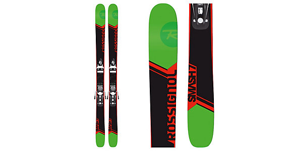 rossignol smash 7 skis with bindings