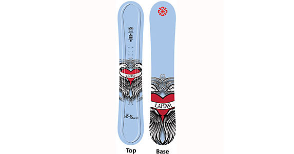 Lamar Merlot Womens Snowboard