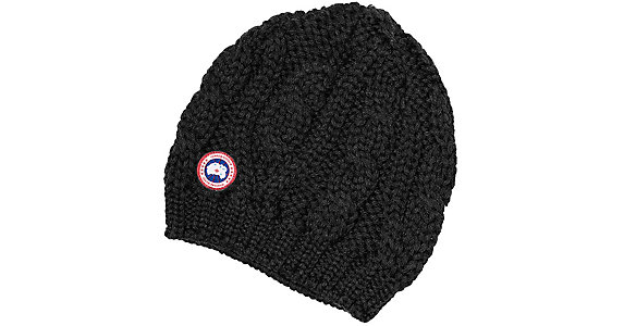 canada goose ladies chunky wool beanie